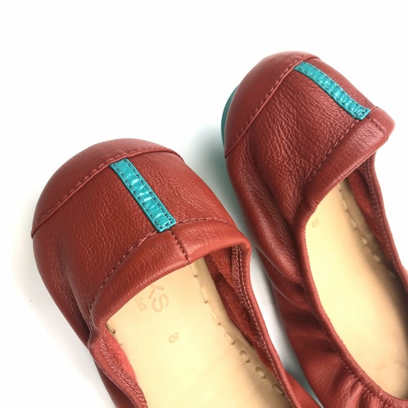Tieks by Gavrieli Cardinal Red Ballet Flats 8 - Picture 6 of 8